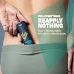 Hybrid Silicone & Water Based Lube, Long Lasting Personal Lubricant, Easy Clean Up, Safe For Adult Toys & Condoms, Hypoallergenic, Backside Glide By , 4.23 Oz