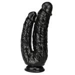 Double-Ended Dildo Realistic Dildo For Beginners Lifelike Huge Silicone Dildo, With Strong Suction Cup For Hands-Free Play, Realistic Penis For G-Spot Stimulation And Anal Plug Play 8 Inch