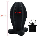 Hollow Tunnel Anal Butt Plugs,Expanding Butt Plugs Training Anal Toys Soft Anal Plug Anal Sex Toys For Beginner Men Women Couples Anus Dilator Bdsm Toys Anal Trainer (M)