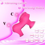 Finger Vibrator Women Sex Toys - Mini Vibrator Rose Toy With 5 Vibrating + 9 App Modes, Clitoral Nipple Stimulator With Two Vibration Zones, Adult Sex Toys Clitoral Vibrator For Women Couples