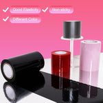 Bondage Restraints Bdsm Sex Tape Set Reusable Electrostatic Bondage Tape Bondage Restraints Tape For Adult Bondage Bdsm Games Bdsm Sex Toys For Couples Kinky For Couples 50Ft*4 Rolls