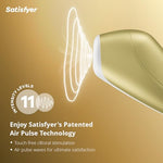 Love Breeze Vibrator Sex Toy | Adult Toys for Women | Clitoral Airpulse Vibrator | Vibrating Sexual Pleasure Device | Stimulation Vibrators | Female Wellness Tools | Woman Sextoy (Yellow)