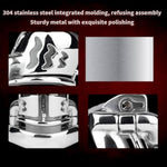 Male Chastity Cage With Pa Ring Sex Toys Cock Cage With Belt And Concealed Lock Hollow Out Breathable Fish Head Shaped Penis Cage Metal Chastity Device For Man Penis Bondage (1.77In,A)