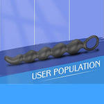 Sex Toys Anal Beads Plug- Sex Toy Silicone Dildo Prostate Massager For Men, Female G-Spot Stimulator, Adult Anal Butt Plug Training Sex Toys For Men Women & Couples, Unisex Anus Sex Toys