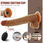Realistic Dildo Vibrating Sex Toys,10 Modes Vaginal G Spot Stimulator Anal Vibrator With Remote Control & Suction Cup,Lifelike Penis Cock Prostate Massager Masturbator For Women Men Couple Beginner