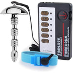 Pot Lid Design Threaded Urethral Plug Urethral Catheter Male Exercise Taste Sex Toy Elastic Penis Ring Beginner Trainning Set