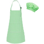 Kids Aprons for Girls Toddler Aprons with Pocket for Painting Cooking Baking Art Gardening Craft