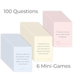 First Date Energy – Conversation Cards For Couples With 100 Questions & Fun Games – Card Games For First Dates, Deep Connection & Laughs – Great Couples Gift & Date Night Game