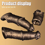Horse Penis Sleeve Cock Sleeve, Ultra-Soft Adult Male Sex Toys For Men Penis Extender Cock Ring Extended Ejaculation? Elastic Penis Ring To Enlarge Prolong For Men Couple Play (S)