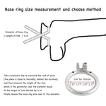 Men'S Chastity Device Stainless Steel Virginity Lock Short Male Chasity Device For Men Penis J1855 55Mm