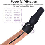 Silicone Urethral Sound Vibrating 10 Speed Urethral Dilator Extra Quiet 360° Stimulation Wrap Around Vibration