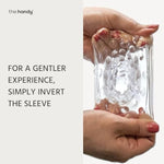 TrueGrip Penis Sleeve for Men - Realistic Masturbation Experience with Easy Cleaning