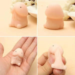 Mini Penis Adult Sex Toys, Realistic Dildos Stress Relief Toy Sex Toys For Couples, 5Pcs Small Penis Squishy Decompression Squeeze Toy For Sex Game Play, Novelty Gag Gifts For Men Women
