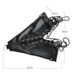 Bdsm Bondage Sex Gloves Handcuffs Bondage Hand Leather Suspended Lockable Mittens Hand Restraints Kit Sex Toy For Cosplay Costume