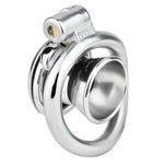 Male Chastity Cage Metal Chasity Cage Sm Extrusion Small Chastity Device Stainless Steel Penis Cage Bondage Gear Accessories Adult Sex Toys For Men 45Mm Ring