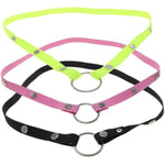 Men'S Beginner Chastity Cage Auxiliary Belt Anti-Fall Chastity Lock Band For Penis Cock Cage Chastity Device Penis Ring Pendant Elastic Belt Accessories Adult Sex Toys