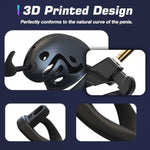 Male Chastity Penis Cage, Lightweight Chastity Device With 3 Sizes Rings And Invisible Lock For Man Penis Exercise Bondage Gear & Accessories Adult Sex Toys Plug