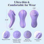 Remote Control Wearable Panty Vibrator - G Spot Butterfly Vibrator With Remote For Clit Stimulation, Dual Motors Mini Vibrator With Magnetic Clip 9 Vibrations, Women Adult Sex Toys For Female Couples