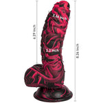 Sex Toys Adults Penis Dildo - 7.4" Girth Huge Thick Fantasy Dildos With Strong Suction Cup For G Spot Clit Anal Vagina, Monster Blowjob Safe Silicone Toy For Women Men Couples