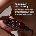 Silicone + Organic Shine Bundle - Long-Lasting, Non-Sticky Silicone Lube & Hydrating Aloe Vera And Water Based Lube
