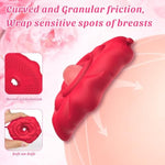 Adult Toys Discreet Nipple Toys, 9 Vibrations Nipple Clamps With Chain Necklace Silicone Portable Rechargeable Nipple Vibrator For Bdsm Women Men Couples Adult Sex Toys Games