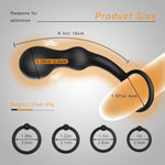 Silicone Anal Plug With Penis Ring,4 Pcs Cock Rings,Plug Beads,Anal Sex Toys For Prostate Glands,Anal Toys For Men,Women And Beginners,Anal Training For Trainer,Anal Butt For Couples,G Spot Plug Toy.