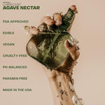 Agave Nectar Flavored Personal Lubricant, Hydrating Aloe Base, Gel Type, 4Oz