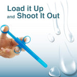Lube Injector Syringe Reusable Long Is Soft And Slim. Lube Launcher Includes Bag. Anal Lube Applicator Is Thin And Light. Lube Shooter For Anal Numb