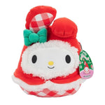 Hello Kitty- Licensed Kellytoy Plush - Collectible Soft & Squishy Stuffed Animal Toy - Add Glady To Your Squad - Gift For Kids, Girls & Boys - 8 Inch (Hello Kitty Red Plaid)