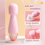 Mini Bullet Vibrator For Women - Adult Sex Toy Vibrator Wand, Body-Safe Silicone With Usb Interface Charging, Personal Massager With 10 Vibration Settings