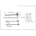 Stainless Steel Urethra Dilator Sex Toy For Men Cock Ring Masturbation Rod Expansion Sexual Pleasure For Men Male Beaded Urethral Sound Catheter Plug(8Mm)