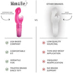 Butterfly Kiss Vibrator, G Spot And Clitoral Stimulator With 3 Speeds, Waterproof Butterfly Vibrator With Tickling Antennae, Soft Flexible Tpr, Battery Operated, Adult Sex Toy For Women