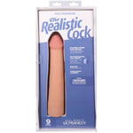 Doc Johnson The Realistic Dildo - 9 Inch ULTRASKYN Dong with Removable Vac-U-Lock Suction Cup - F-Machine and Harness Compatible Dildo - for Adults Only, Vanilla