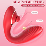 G Spot Vibrator Women Sex Toys, 3 In 1 Flexible Adult Sex Toys Clitoral Stimulator With 5 Tapping & 7 Vibration & 7 Flapping, Wearable Female Flapping Vibrator For Women Couple