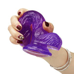 Realistic Dildos Adult Sex Toys For Couples, 6.1" Small Purple Dildo With Suction Cup, Horse Fantasy Dildo Women Sex Toy For Vaginal G Spot Stimulator, Strap On Anal Dildo Female Sex Toy For Men