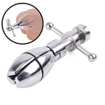 Stainless Steel Anal Dilator Vaginal Dilator Enlargement Bdsm Anal Expander Sm Sex Toys For Men Women Vaginal Anal Plug Stretcher