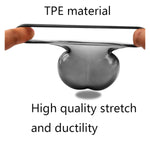 Male Ball Stretcher Chastity Cage Cock Ring Scrotum Ring Time Delay Pleasure Enhancing Bondage Sex Toys