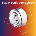Penis Pump Sleeve for Manual Penis Pump, Penis Pump Cylinder for ED