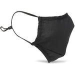 Under Cover Ball Gag Face Mask For Men Women & Bdsm Couples. Breathable Cotton Face Mask With Hidden Rubber Ball Gag. Machine Washable - Black