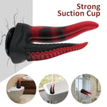 Monster Double-Ended Dildo + Silicone Anal Beads