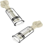 Red Nipple Clips Clamps And Nipple Suckers For Women/Men Adjustable Pressure Breast Clamps Stainless Steel Non Piercing Nipple Rings Decorative Clip Adult For Pleasure Toys