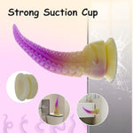 Tentacle Dildo Vibrator For Women,9 In Monster Dildo G Spot Vibrator With 10 Vibration Modes,Silicone Dildo Sex Toy With Strong Suction Cup For Clitoral Vaginal Anal Stimulation