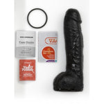 Doc Johnson Vac-U-Lock CodeBlack - Realistic Hung - 12 Inch FIRMSKYN Dildo with Massive 8.5 Inches of Girth - F-Machine and Harness Compatible - for Adults Only, Black