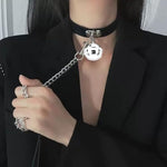 Bdsm Sex Toys, Nipple Clamps, And Adjustable Leather Collars With Ropes, Designed For Breast Stimulation And Pulling Pleasure, Enhancing Intimacy, Suitable For Everyone(Bell Design).