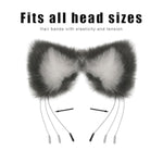 Fox Tail Anal Plug?Metal Spiral Buttplug?Anal Toys For Men And Women Beginners,Sex Toy Can Long Time Comfortable Wear.Furry Ear Headband For Adult Games And Cosplay (Large)