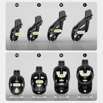 Lightweight Male Chastity Cage Bondage Gear & Accessories Penis Cage Smooth Kg Cock Cage Chastity Device Key Sex Toy For Men Black Chastity For Men With 3 Sizes Penis Rings?S?