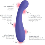 G-Spot Massager Vibrator, 10 Vibration Settings, Body-Safe Silicone, Fully Waterproof, And Rechargeable