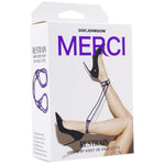 Doc Johnson Merci - Restrain - 6mm Hemp Wrist or Ankle Cuffs - for Adults Only, Violet