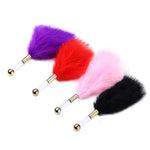 Sexy Feather Stick Erotic Torture Tool Tickling Sexy Bdsm Teasing Feather Stick Bed Sensory Toys(Purple?