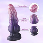 11.8 In Huge Monster Dildo,Tentacle Fantasy Knot Dildo With Strong Suction Cup,Large Butt Plug Sex Toys For Women Men Gay Couples